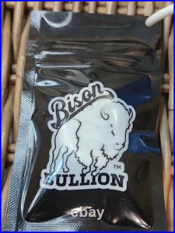 Bison Bullion 3 Troy Oz Frog Hand Poured Figure 99.9 Fine Silver