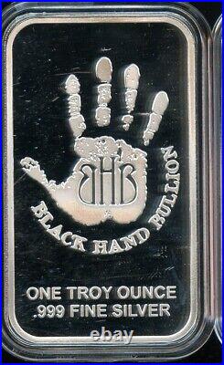 Black Hand Bullion Weekend at Bidens Very Limited #18/35! 1-OZ. 999 Fine Silver