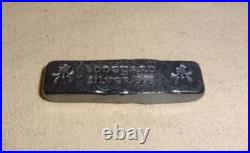 Bone Yard Bullion SNOWMAN Rare 1oz. 999 Fine Silver Hand Poured Bar