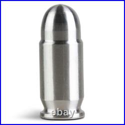 Box of 10 Silvertowne Mint 1 oz. 999 Fine Silver Bullet. 45 Caliber ACP