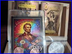 Boxed 999 Fine Silver Lot (5 Oz) 5 Ounces Bullion Bars Coins Rounds + Gold