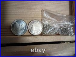Boxed 999 Fine Silver Lot (5 Oz) 5 Ounces Bullion Bars Coins Rounds + Gold