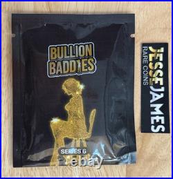 Bullion Baddies Sealed Mystery Pack 1 Oz. 999 Fine Bar Series 6 Naughty Or Nice