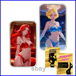 Bullion Baddies Sealed Mystery Pack 1 Oz. 999 Fine Bar Series 9 Naughty Or Nice