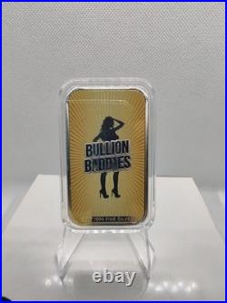 Bullion Baddies Series 13 1 oz Fine Silver Bar Livia Leather Nice Version /200