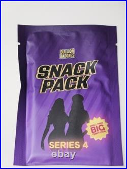 Bullion Baddies Snack Pack 4 Mile High Club 1 oz Silver Bar. 999 Mystery Pack