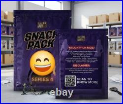 Bullion Baddies Snack Pack 4 Mile High Club 1 oz Silver Bar. 999 Mystery Pack