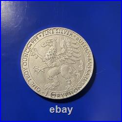Bullion Bank Gryphon 1 oz. 999 Fine silver round, #2638