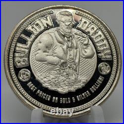 Bullion Daddy 1 Troy Oz. 999 Fine Silver Round Eagle Local Coin Co Rare Design