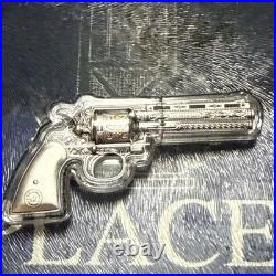 Bullion Standard 1 oz. 999 Fine Silver Revolver Bar in Capsule limited mintage