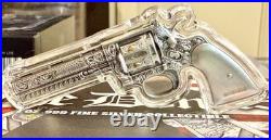 Bullion Standard 1 oz. 999 Fine Silver Revolver Bar in Capsule limited mintage