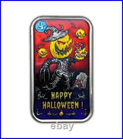 Castronomics Pumpkin Reaper Custom Double Enamel. 999 Fine Silver Art