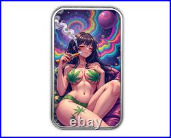 Castronomics Sativa Sunrise 1 oz. 999 Fine Silver Art Bar