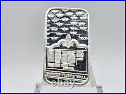 Complete Set Of 6 1oz. 999 Fine Silver The Mission Inn Art Bars In Dansco Book