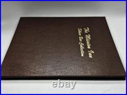 Complete Set Of 6 1oz. 999 Fine Silver The Mission Inn Art Bars In Dansco Book