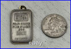 Credit Fine Silver. 999 Simmons Since 1873 1.6in / 4G