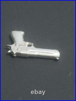 Desert Eagle 999 Fine Silver Hand Poured Gun Miniature Bullion