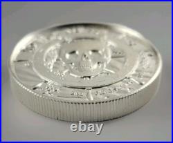 Elemental Privateer Collection Siren No Prey No Pay 2 oz. 999 Fine Silver
