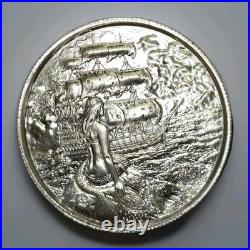 Elemental Privateer Collection Siren No Prey No Pay 2 oz. 999 Fine Silver