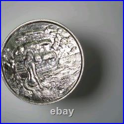 Elemental Privateer Collection Siren No Prey No Pay 2 oz. 999 Fine Silver