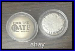 F The ATF 1 Troy Ounce. 999 Fine Silver 1 Oz Fine Silver Pit Bullion