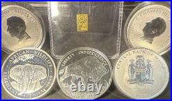 Four Ounces Of Silver And 1 Gram Of Gold! Fine Silver And Gold! Sweet