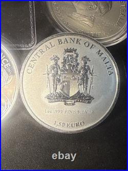 Four Ounces Of Silver And 1 Gram Of Gold! Fine Silver And Gold! Sweet