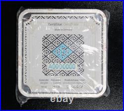 Geiger Edelmetalle Original Square 10 oz. 999 Fine Silver Bar
