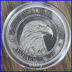 Gen James Mad Dog Mattis + Donald Trump. 999 Fine Silver 1 oz each, 2 oz total