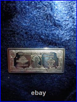 George Washington Bar 999 Fine Silver