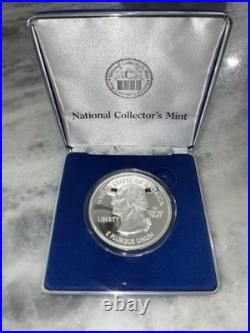 Giant Silver 50 States Commemorative Coin 4oz. 999 Fine Silver Round