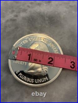 Giant Silver 50 States Commemorative Coin 4oz. 999 Fine Silver Round