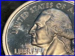 Giant Silver 50 States Commemorative Coin 4oz. 999 Fine Silver Round