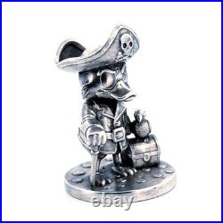 Gold Spartan Pirate Duck 1 oz. 999 fine silver statue with COA Gold Spartan Pirate Duck 1 oz. 999 fine silver statue with COA