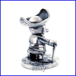 Gold Spartan Pirate Duck 1 oz. 999 fine silver statue with COA Gold Spartan Pirate Duck 1 oz. 999 fine silver statue with COA