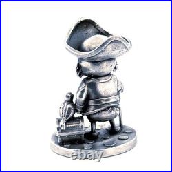 Gold Spartan Pirate Duck 1 oz. 999 fine silver statue with COA Gold Spartan Pirate Duck 1 oz. 999 fine silver statue with COA