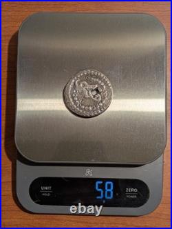 Hand Poured 999 Fine Silver Wolf Serpent 58 grams Antiqued One of a Kind