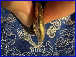 Hand Poured Silver Panda round 1.8 Ozt Fine 0.999 Made In The USA