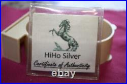 HiHo's Bunker Bullion 2.4OZT. 999 Fine Silver Bar With COA 058/100