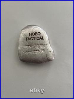 Hobo Tactical With Mutiny Metal 1oz Fine Silver Bullion Ghoullion