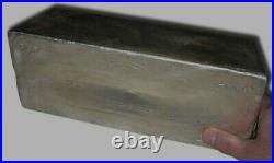 Huge 1000 oz Silver Bar. 999 Fine Silver 1000oz. Troy Precious Metal Bullion