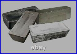 Huge 1000 oz Silver Bar. 999 Fine Silver 1000oz. Troy Precious Metal Bullion