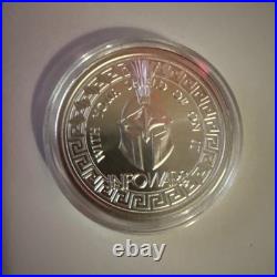 Infowars 1 oz. 999 Fine Silver Round Tip of the Spear 2025