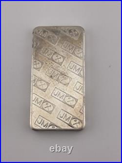 Johnson Matthey Silver 10oz Bar Vintage Sealed Serialized. 999 Fine Bullion