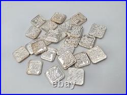LOT Of 19 1/4oz. 999 Fine Silver Sons Of Liberty Stamped Bars
