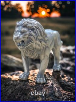 Lion Silver Statue 3 oz. 999 Fine Silver Limited Mintage TORMINT