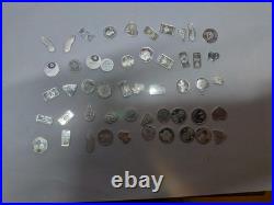 Lot Of 50 X 1 Gram. 9999 Fine Silver Designs In Picture