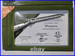 Lot Of 6 Investment Caster Wild West. 999 Fine Silver Weapons 59.4 Grams RARE