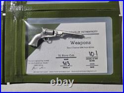 Lot Of 6 Investment Caster Wild West. 999 Fine Silver Weapons 59.4 Grams RARE