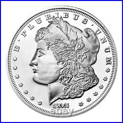 Lot of 100 1 Troy oz Sunshine Mint Morgan Design. 999 Fine Silver Round Mint M